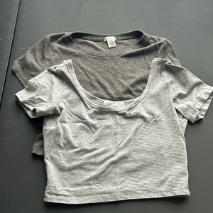 2 pack crop tops
